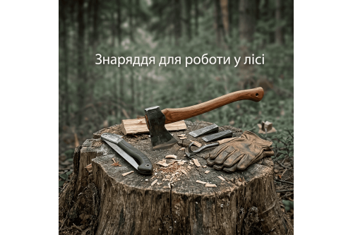Знаряддя для роботи у лісі